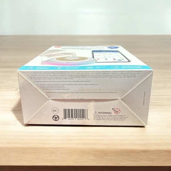 Motorola MBP163CONNECT Audio Baby Monitor | WiFi | New in Box - Picture 4 of 6